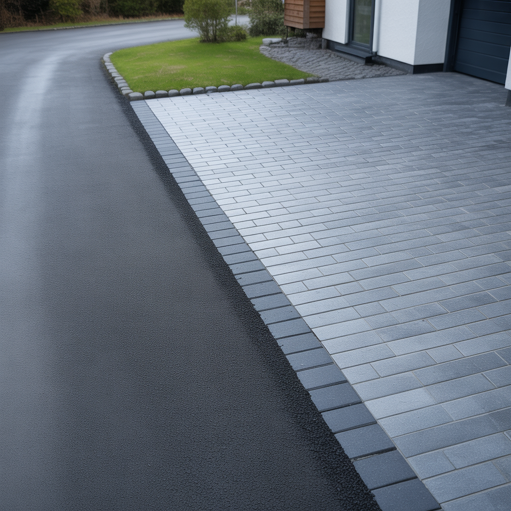 5.Vad ar skillnaden mellan asfalt och markbetong