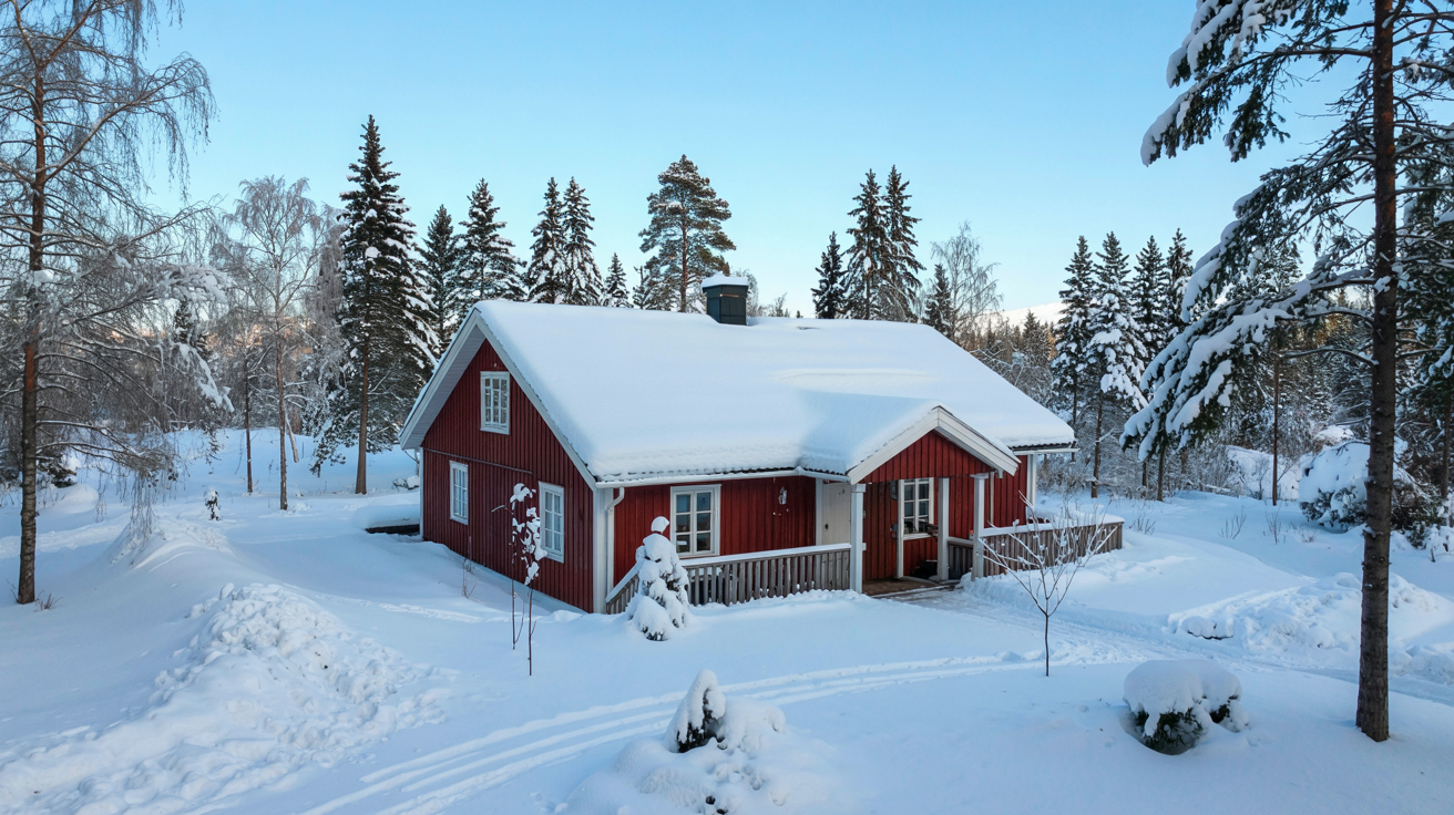 snorojning country vinter