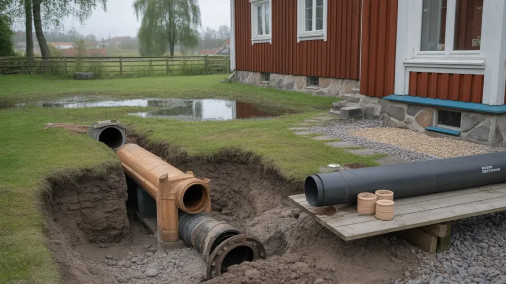 byta avloppsr r ledningar i villan tecken gr vfria metoder och kostnad per meter