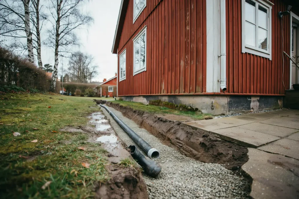 husdr nering p lerig tomt s minskar du s ttningar ytvatten och framtida markskador
