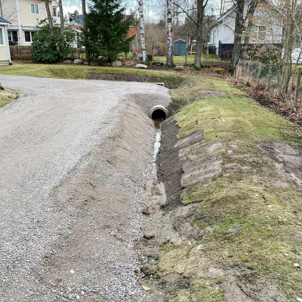 dikning rensning av diken danderyd stockholm