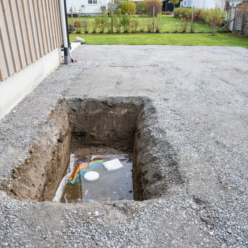 oljespill fororenat vatten sanera mark i danderyd djursholm stocksund