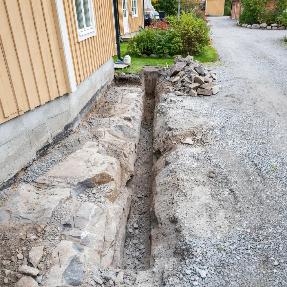 stensprackning bergsprangning i danderyd djursholm stocksund